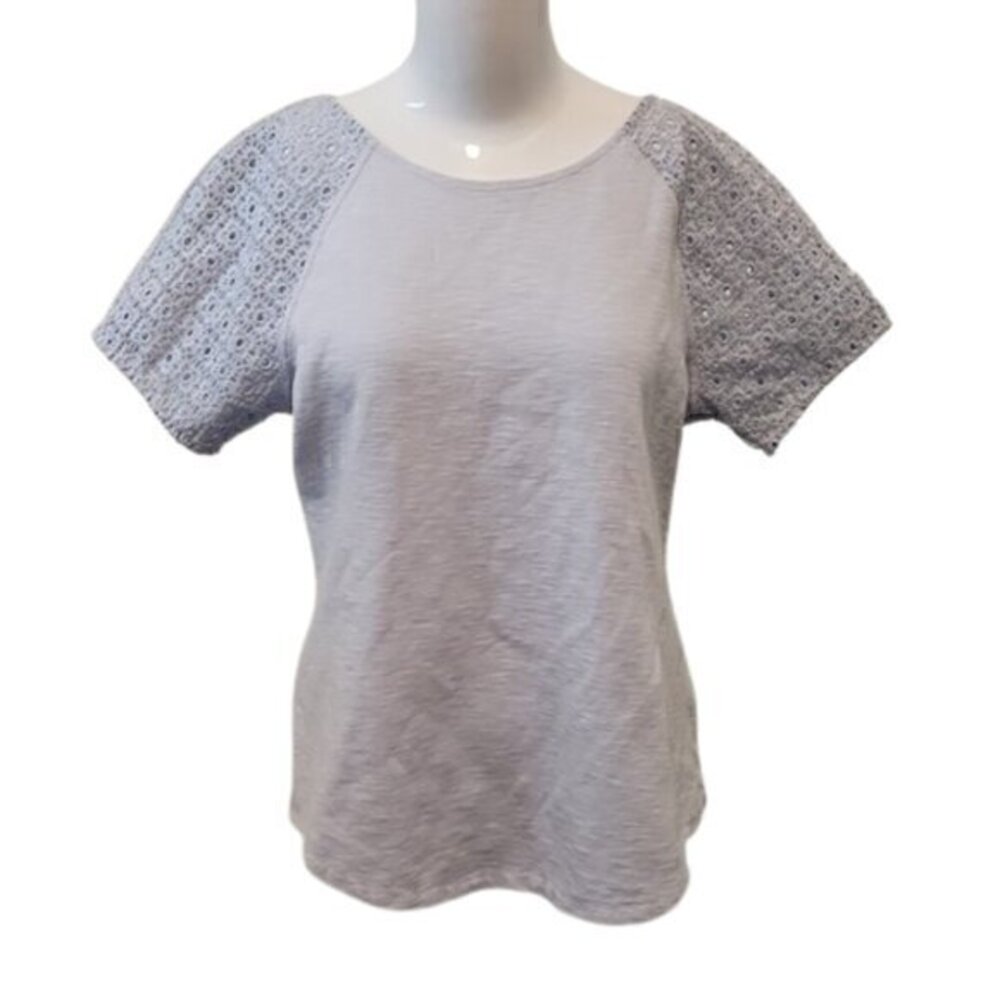 [J Crew] Baby Blue Top - Size M